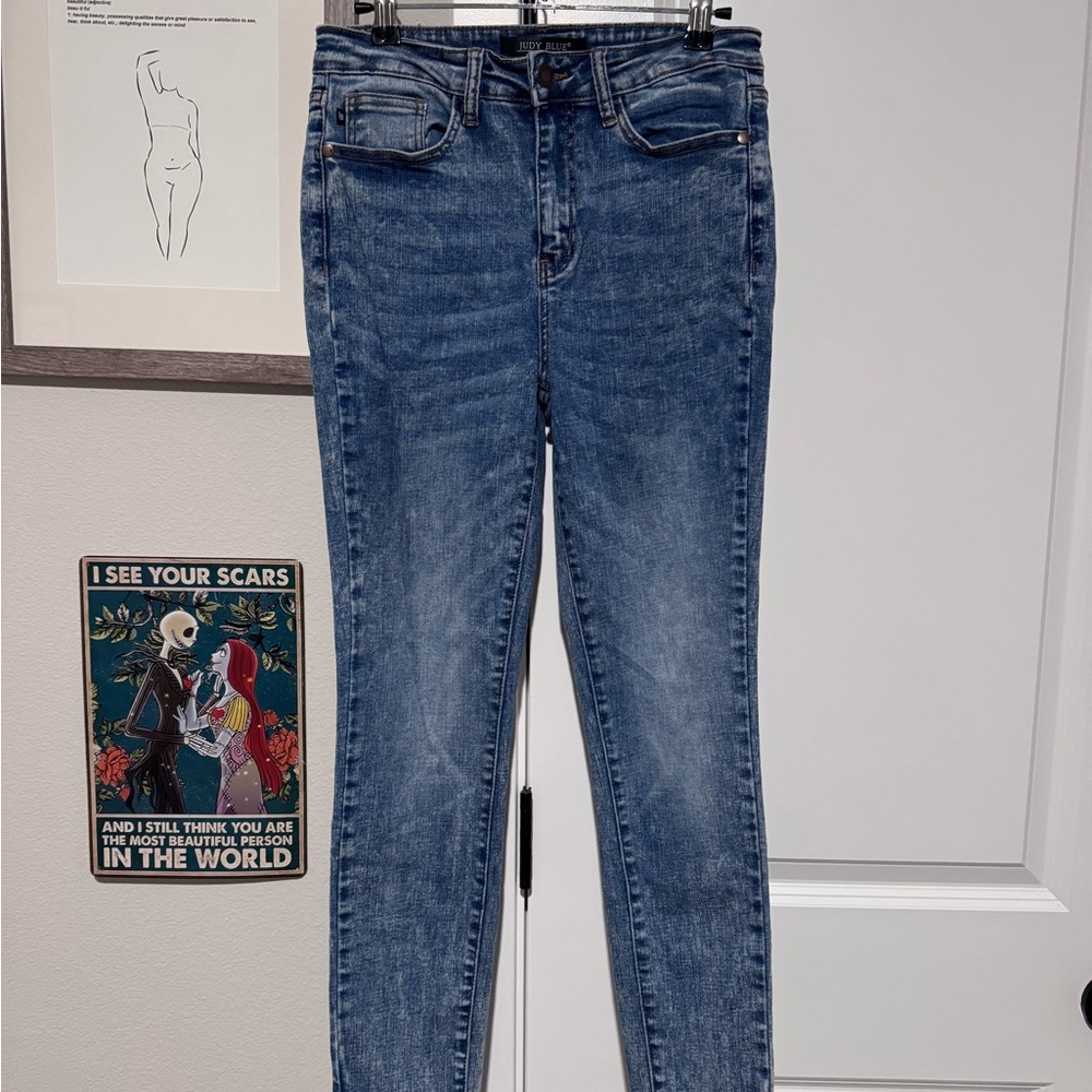 Judy Blue Dark Wash Skinny Jeans 5/27